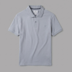 Áo Polo trơn basic thêu logo ngực